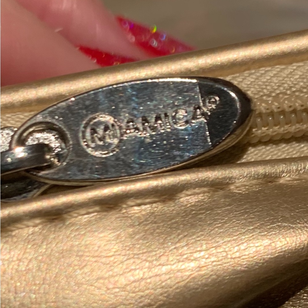 💕ZIPPERED GOLD COSMETIC/JEWELRY BAG💕NEVER USED!!EXCELLENT CONDITION!! - Picture 7 of 7